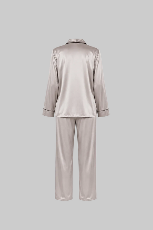 After Dusk Women’s Premium Satin Lounge Wear Set | Luxury Satin Fabric | Soft, Elegant  & Comfort able | Nude