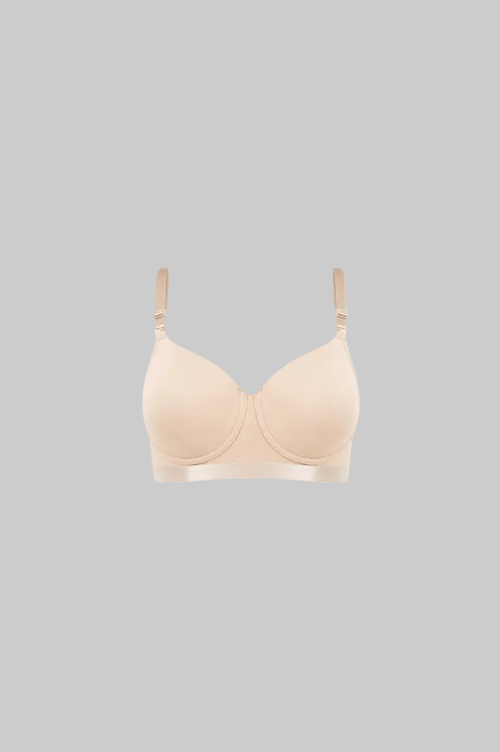 Enamor Innovations Fabcool Breathable Cup Women's T-Shirt Bra - Antimicrobial Comfort, Perforated Cups Padded, Wirefree, High Coverage - A165