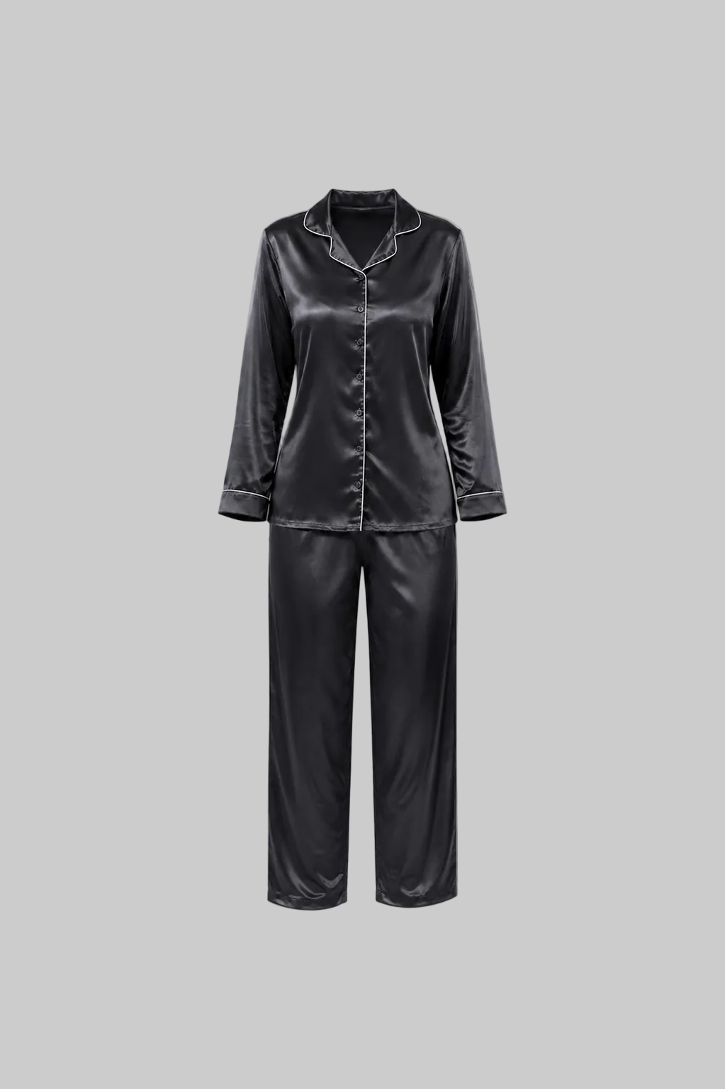 After Dusk Women’s Premium Satin Lounge Wear Set | Luxury Satin Fabric | Soft, Elegant  &  Comfort able | Coffee Brown
