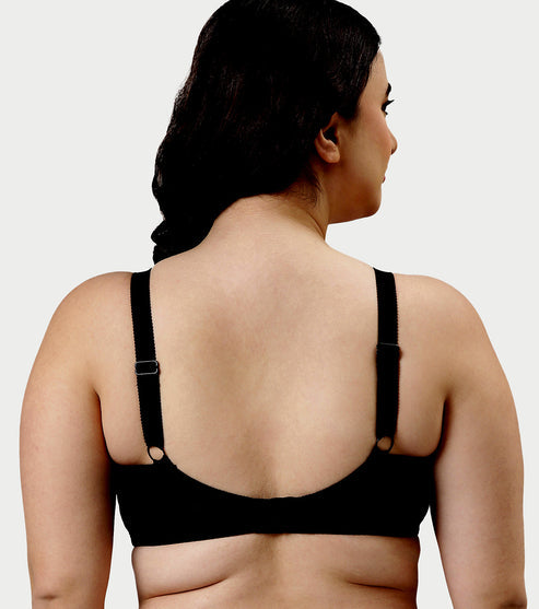 Enamor Innovations Fabcool M-Frame Side Shaper Panel Women's Cotton Everyday Bra - Non Padded, Wirefree, Full Coverage - A014
