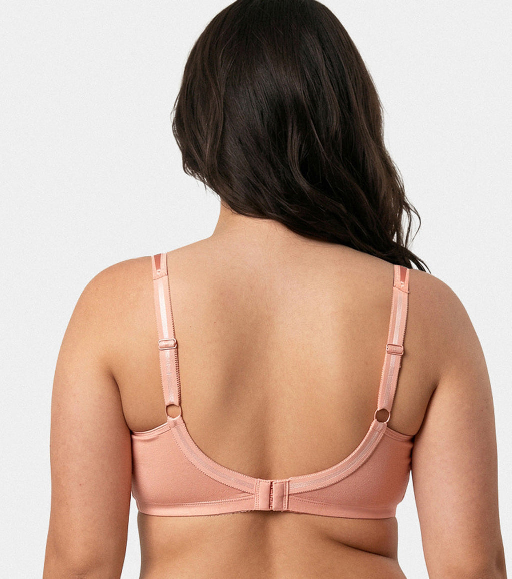Enamor Innovations Pure Ease Women's, Ultra Smoothening Full Support Everyday Bra - No-Pinch, No-Dig Non Padded, Wirefree, Full Coverage - F121 (Available in Plus Sizes)