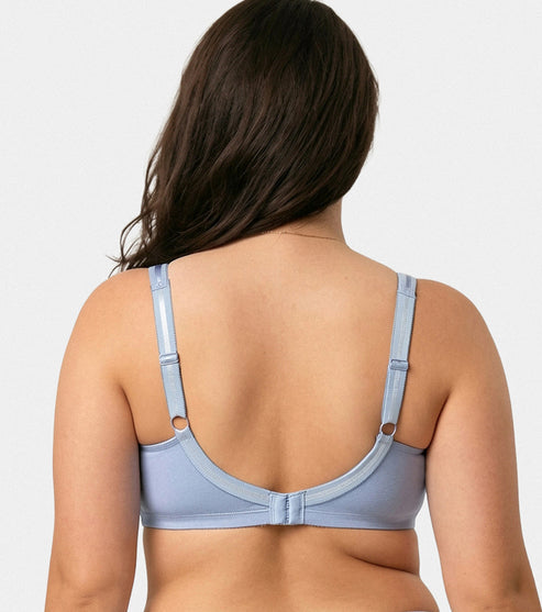 Enamor Full Support Super Lift Women's Cotton Everyday Minimizer Bra - Non Padded, Wirefree, Full Coverage - A112