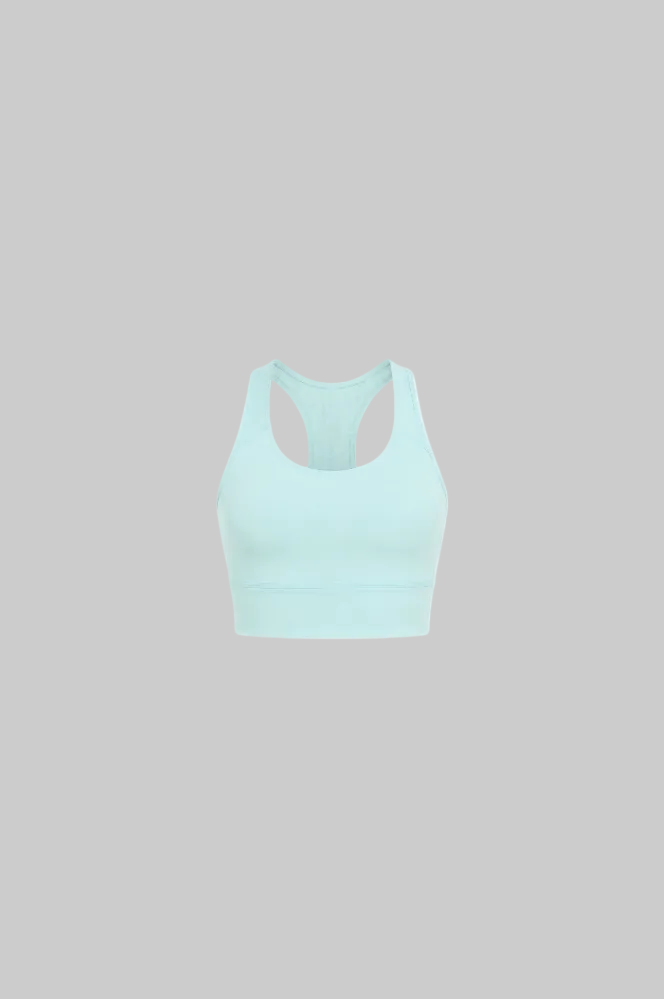 Enamor A202 Basic Workout Sports Bra Medium Impact Dry Fit Longline Basic Sports Bra