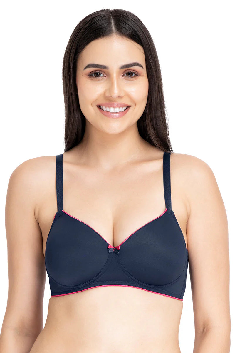 Amante Casual Chic Padded Non-Wired T-shirt Bra